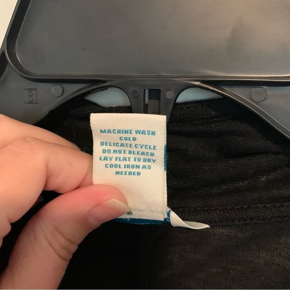 SUNDANCE 100% LINEN PORTUGAL MADE Long Sleeve Open Front Cardigan Size MEDIUM - Picture 4 of 8